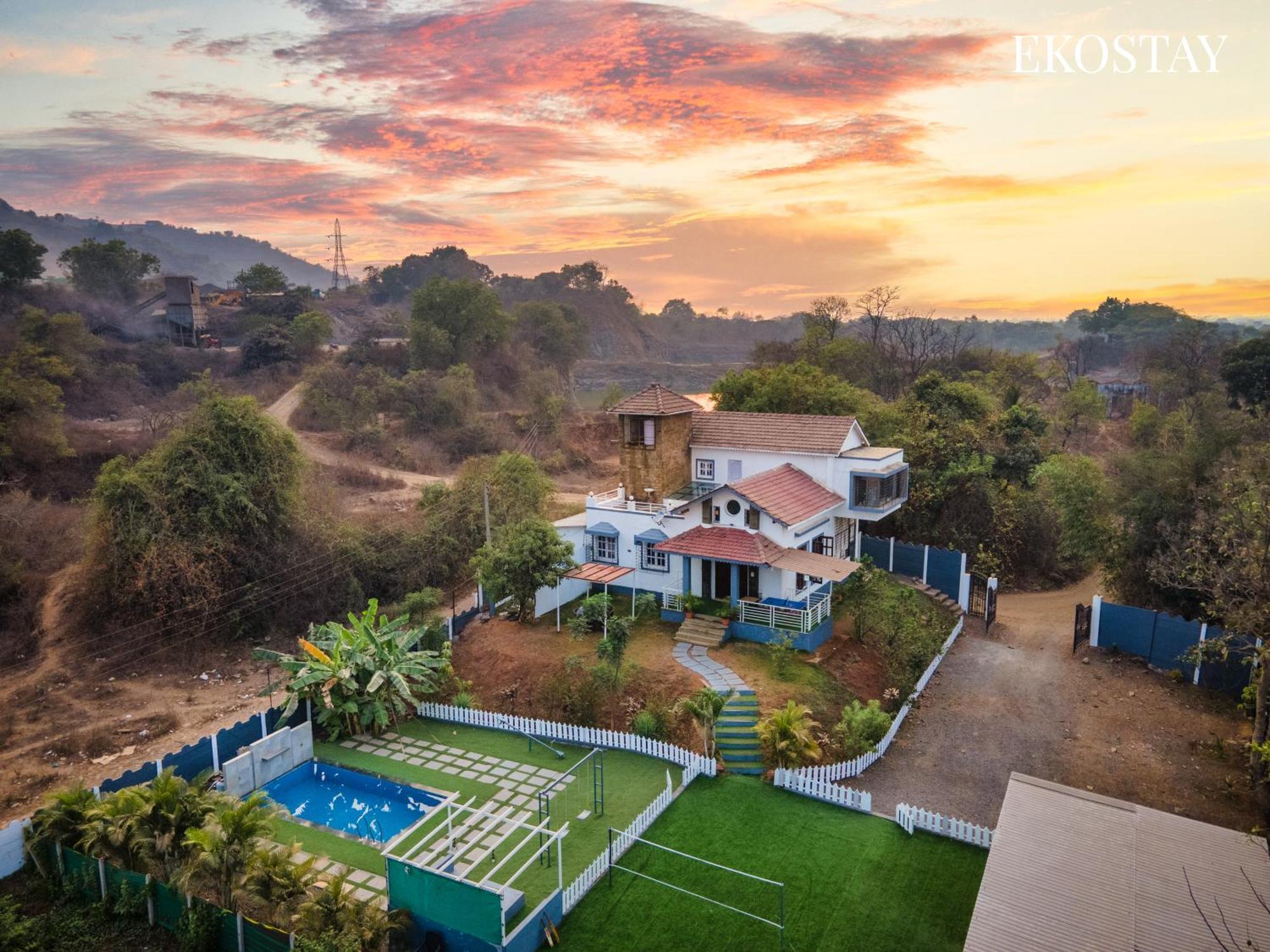 Ekostay - Mount Emerald Villa Alibag Bagian luar foto